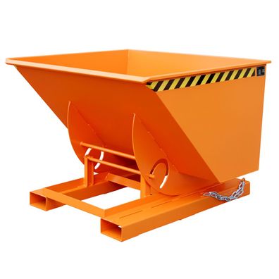 Bauer Kippbehaelter AK 100, lackiert, Gelborange