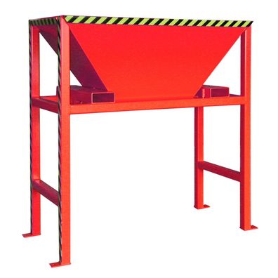 Bauer Befuelltrichter BTS, lackiert, Feuerrot