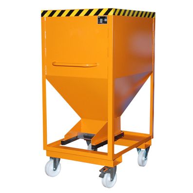 Bauer Silobehaelter SRE-D 600, lackiert, Gelborange