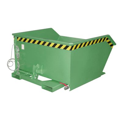 Bauer Spaenebehaelter SGU 75, lackiert, Resedagruen