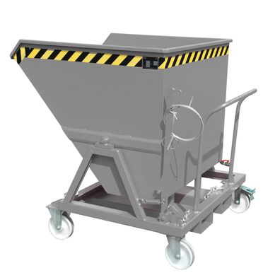 Bauer Spaene-Kippmulde SKS 700, lackiert, Mausgrau