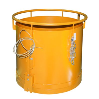 Bauer Rundbehaelter RB 450, lackiert, Gelborange