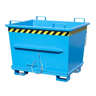 Bauer Klappbodenbehaelter BKB 700, lackiert, Lichtblau