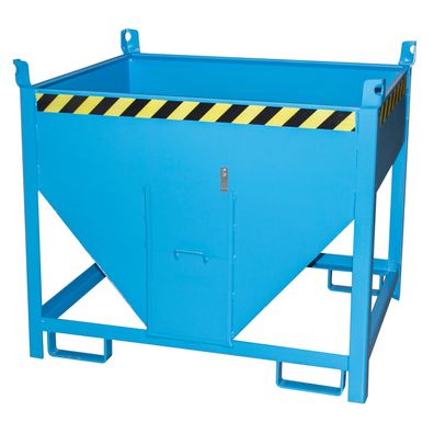 Bauer Silobehaelter SGS 50, lackiert, Lichtblau