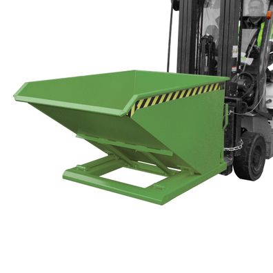 Bauer Kippbehaelter NK 75, lackiert, Resedagruen