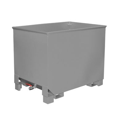 Bauer Spaenekasten CS 80, lackiert, Mausgrau