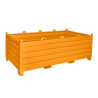 Bauer Sammelbehaelter-System SBS 2000, lackiert, Gelborange