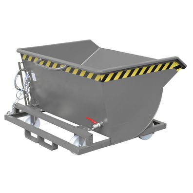 Bauer Spaenebehaelter SKM 50, lackiert, Mausgrau