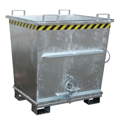 Bauer Klappbodenbehaelter BKB 1000, feuerverzinkt