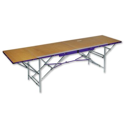 Iller Tapeziertisch 4-teilig, 2-3m lang 300x60cm