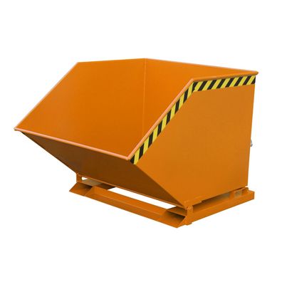 Bauer Spaene-Kippmulde SKK 1000, lackiert, Gelborange
