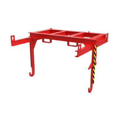 Bauer Traverse fuer Stapelkipper BKT 150, lackiert, Feuerrot