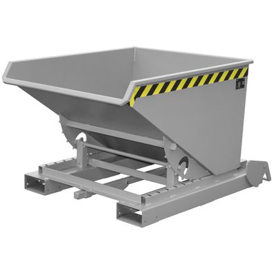 Bauer Kippbehaelter 4A 600, lackiert, Mausgrau