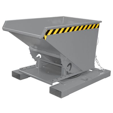 Bauer Kippbehaelter 3S 600, lackiert, Mausgrau