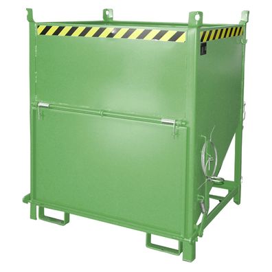 Bauer Silobehaelter SGK 100, lackiert, Resedagruen