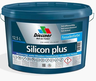 Diessner Silicon Plus Fassadenfarbe verschiedene Gebinde