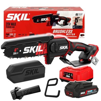 Skil 20V 0512 CC 15cm Akku-Kettensäge (1x2.5Ah)