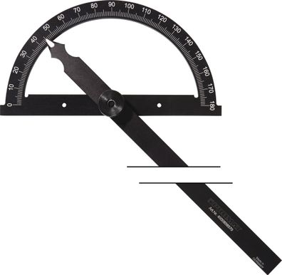 Winkelmesser Gradbogen-D.120mm Schenkel-L.150mm PROMAT