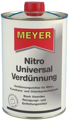 Nitrouniversalverdünner 1l Dose MEYER