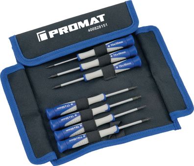 Feinmechanikerschraubendrehersatz 7tlg. TORX® PROMAT