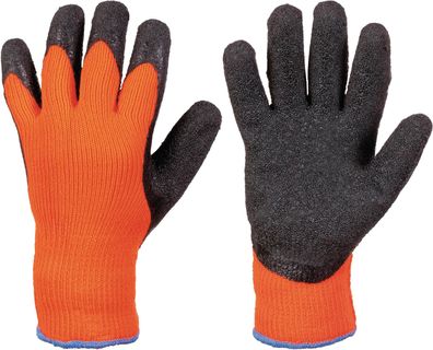 Kälteschutzhandschuhe Rasmussen Gr.10 orange/schwarz EN 388, N 511 PSA II