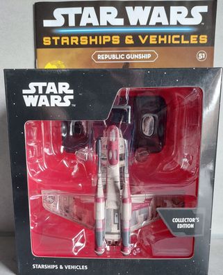 STAR WARS Deagostini Fanhome Republic Gunship ISSUE 51 OVP & NEU