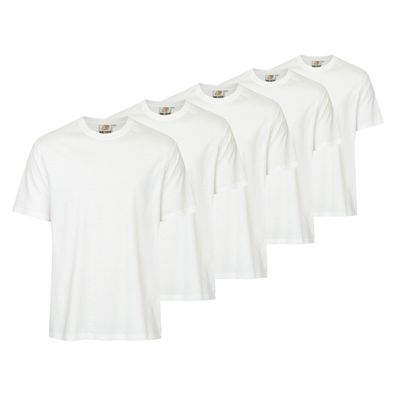 5er Set Herren T-Shirts workwear basic Vorteilspack Berufskleidung der Marke Worxwear