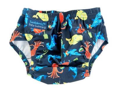 Konfidence Aqua Nappy Schwimmwindel Badewindel Babybadehose 3-30 Monate Characters