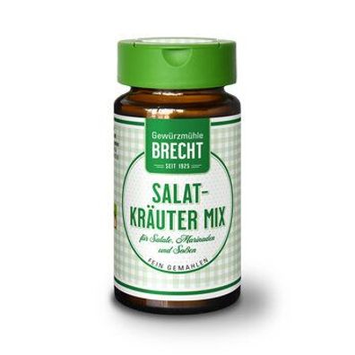 Gewürzmühle Brecht Salat Kräuter Mix - fein gemahlen - Glas 30g