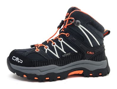 CMP Ki. Trekking Rig. Waterpr 3Q12944 Grau 47UG Grey/ Orange