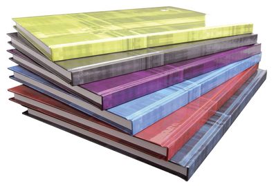 Clairefontaine 9046C Notizbuch - A4, 96Blatt, liniert, farbig sortiert