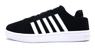 K-Swiss Court Tiebreak SDE Low 07012-002-M Schwarz Black/ White