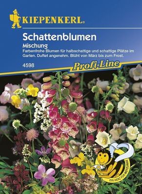 Schattenblumen Mischung ein- und mehrjährig