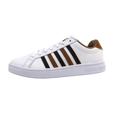 K-Swiss Court Tiebreak 07011-919-M Weiß 919- White/Toasted/Cocon