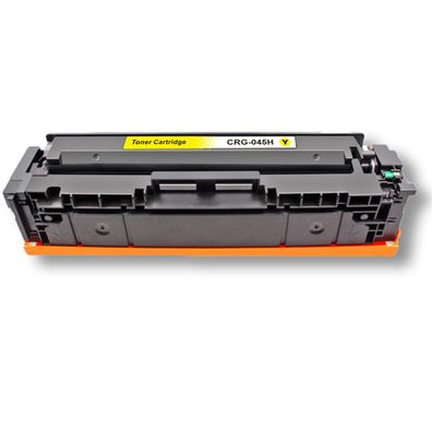 Kompatibel Canon 045H / 045, 045H, 1243C002 Y Yellow Gelb Toner Patrone für 2.200