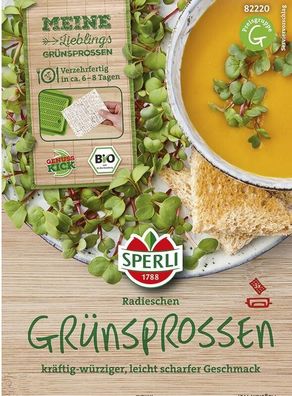 Sperli MicroGreen Garden Bio-Radieschen Nachfüllpads 3 Stück