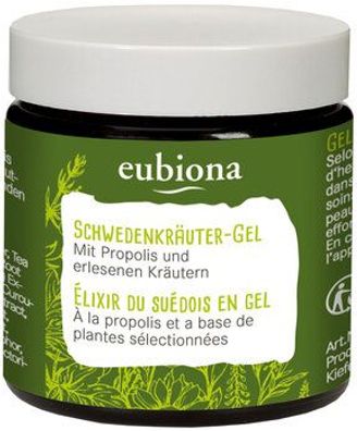 Eubiona Schwedenkräuter Gel mit Propolis 100ml