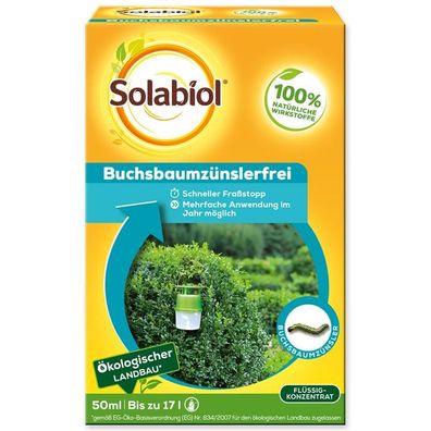 Solabiol Buchsbaumzünslerfrei Spritzmittel 50ml