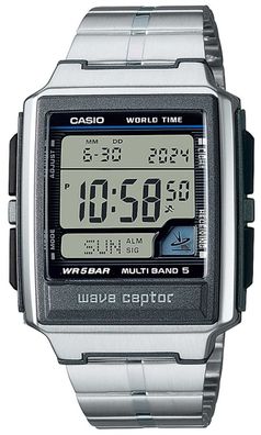 Casio Funkuhr WV-59RD-1AEF Wave Ceptor Armbanduhr