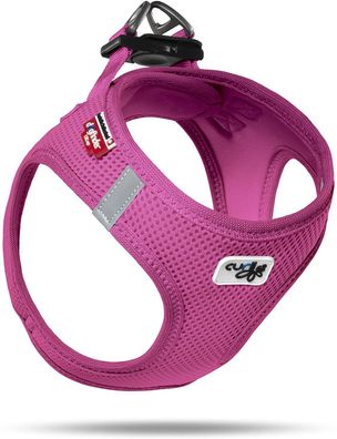 Curli Vest Geschirr Air-Mesh, Fuchsia XS