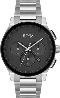 Hugo Boss PEAK Chronograph WATCH SILVER & BLACK HB1513762