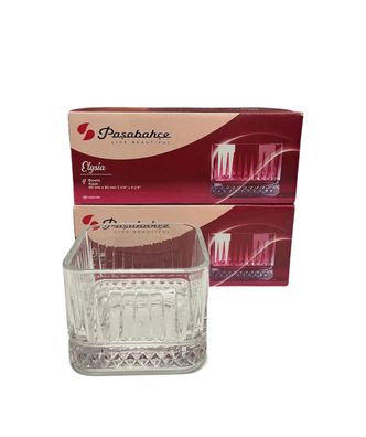 Pasabahce 4er Set Glasschale Knabberschale Snackschale Desserschal Nusschale