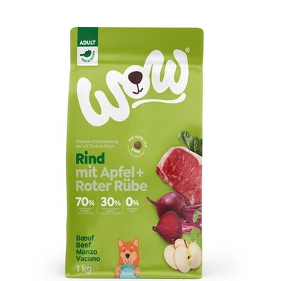 WOW Dog Minis Rind 12 x 1 kg (12,49€/kg)