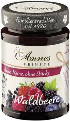 Annes Feinste Annes Feinste Bio Waldfrucht Fruchtaufstrich, fein passiert 210g