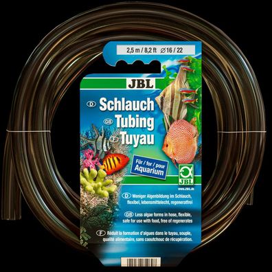 JBL Aquaschlauch GRAU 16/22 mm 2,5 M Aquariumschlauch