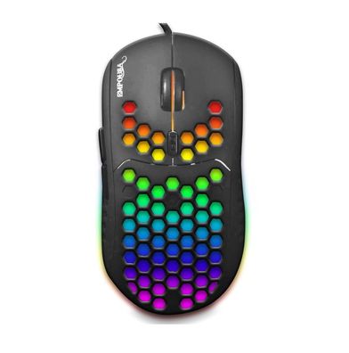 INCA IMG-346 Empousa RGB-Makro-Tasten Professional 6400 DPI 8 Tasten Gaming Maus