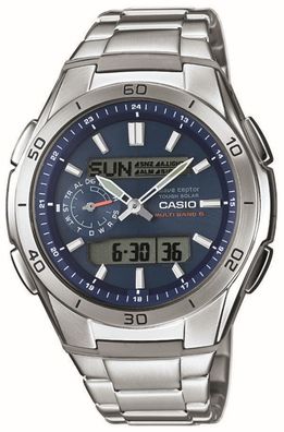 Casio Funkuhr Armbanduhr WVA-M650D-2AER Solar