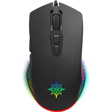 Inca IMG-GT17 PRO Optisch Gaming Maus 6400 DPI RGB-Logo-Effekt