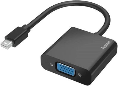 Hama Mini-DisplayPort auf VGA Adapter, Full HD 1080p (Mini DisplayPort Adapter