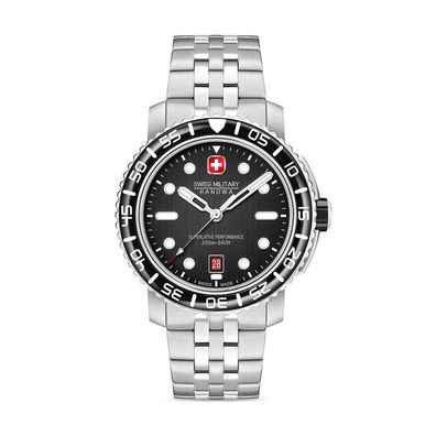 Swiss Military Hanowa - SMWGH0001702 - Armbanduhr - Herren - Quarz - Black Marlin